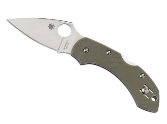 Spyderco Taschenmesser Dragonfly™ Foliage Green G-10 PlainEdge 