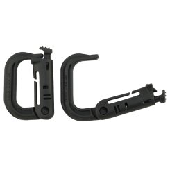 Karabiner, Kunststoff, "MOLLE", oliv (Single) 