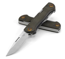 Benchmade Taschenmesser 317-1 WEEKENDER, Slipjoint, OD Micarta 