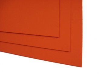 KYDEX, Platte ca. 200x300 mm, Hunter Orange ca. 2,4 mm