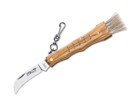 Fox Knives Taschenmesser Funghi Olivenholz - Pilzmesser 