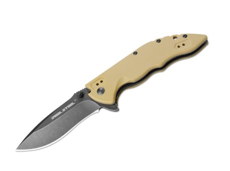 REAL STEEL KNIVES - E77 - (Coyote Handle) 