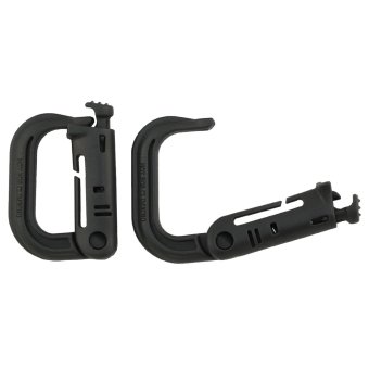 Karabiner, Kunststoff, "MOLLE", oliv (Single) 