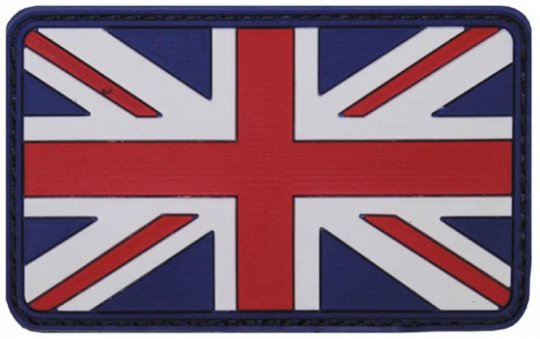 Klettabzeichen "Großbritannien" (3D-Patch) 