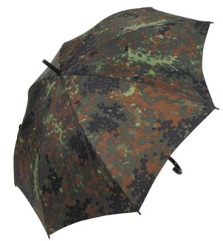 Regenschirm "flecktarn" 