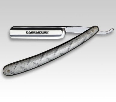 Rasiermesser "Razolution" - Checkered Aluminum 