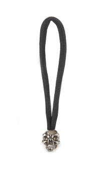 Standard Zipper Fang Skull - Zinn (Steel-Finish) 