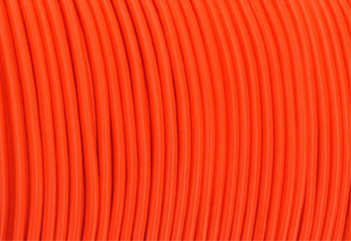 Flex-Cord - neon-orange (Stärke: 3 mm) 