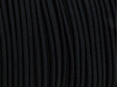 Flex-Cord - schwarz (Stärke: 3 mm) 