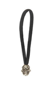 Standard Zipper Grins Skull - Zinn (Steel-Finish) 