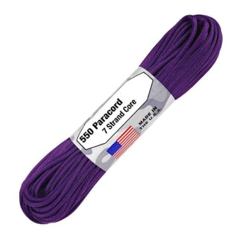 Paracord 550, Typ III, 15 m (50 ft.) - Farbe: Purple 