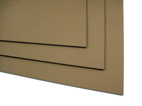 KYDEX, Stärke ca. 2,0 mm, coyote braun, Platte ca. 300x600 mm 