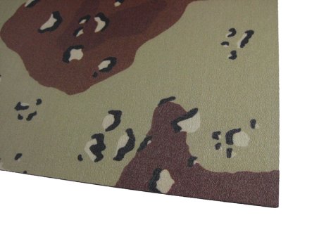 KYDEX®, Platte ca. 200x300 mm, Stärke ca. 2,0 mm, Desert Camo (6-Color) 