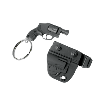 BLADE-TECH - Schlüsselanhänger "Mini Firearm" (Revolver + Holster) 