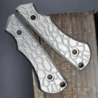MDK Griffschalen-Paar "Stone", Titan, für das SK09 EDC-Messer - 2.Gen. plus zukünftige 