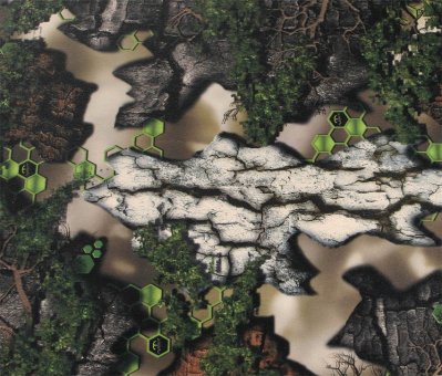 KYDEX, Platte ca. 200x300 mm, Stärke ca. 2,0 mm, Treezyn Early Seezyn 